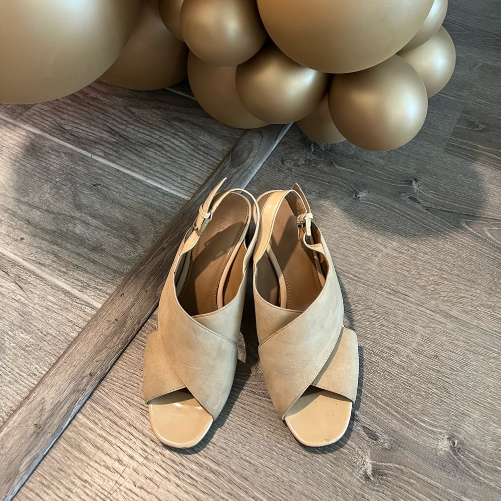 Calvin Klein block heels sandals